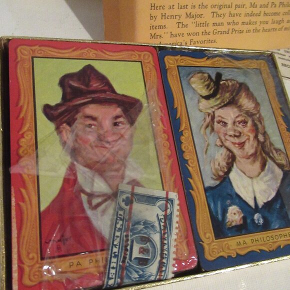 Promotional playing cards, America's Favorites by Major, Vintage, mid 1900s - Picture 6 of 11